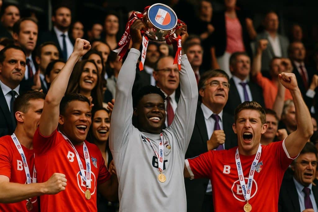 Brice Samba signe à Lens, la fierté d’un gardien congolais