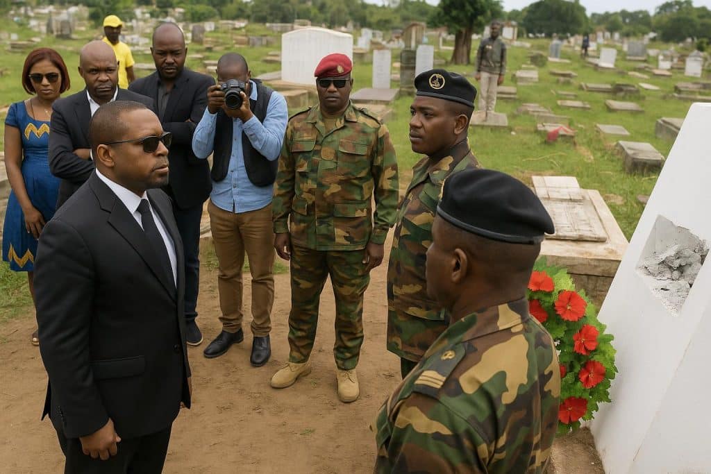 Brazzaville : hommage national au cimetière Moukoundzi