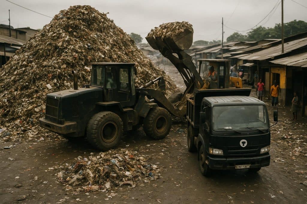Opération propreté à Pointe-Noire : coup de balai DGFE