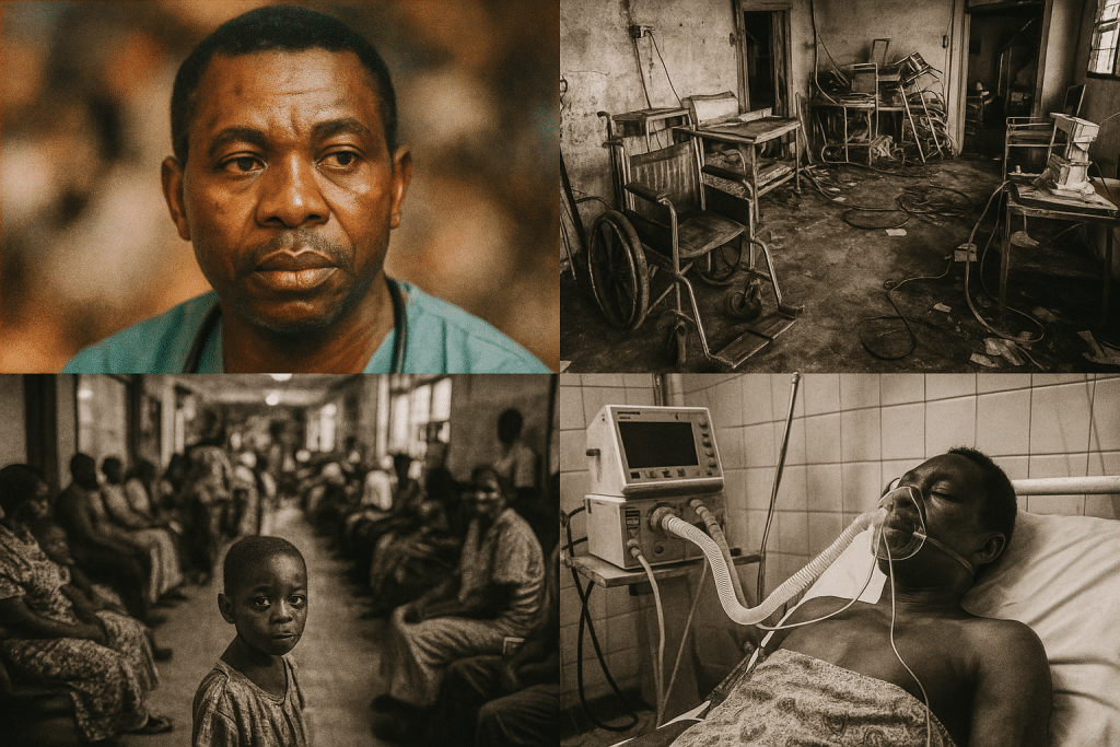 Le CHU de Brazzaville sous pression : un avenir sous respirateur