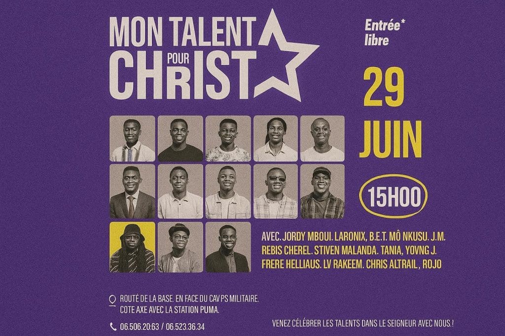 Festival Mon talent pour Christ : Brazzaville s’offre un printemps gospel inattendu