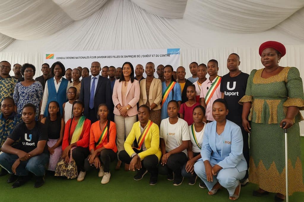 La voix des filles s’élève à Brazzaville