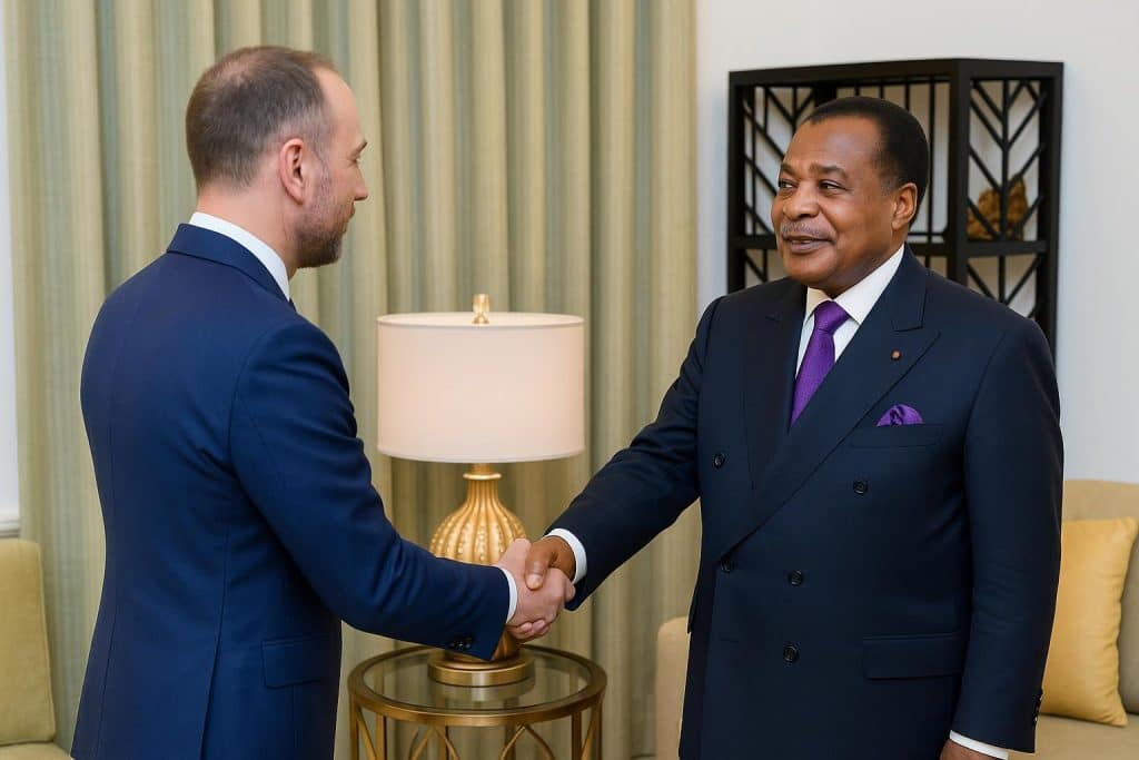 Oyo: Prévot et Sassou Nguesso relancent un partenariat