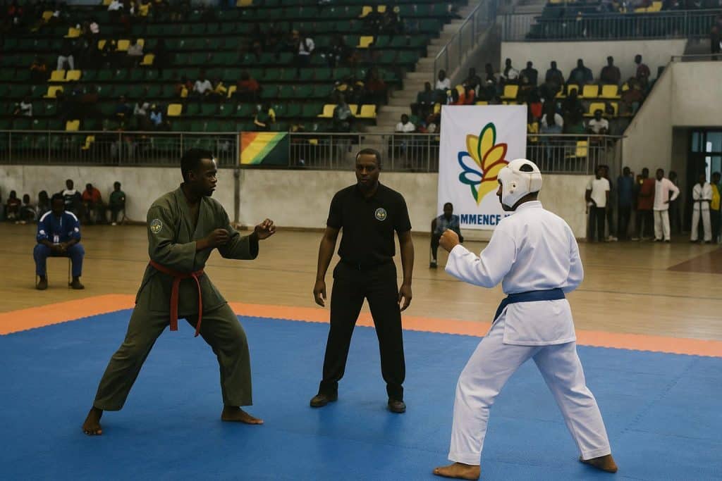 Combat rapproché: premier tournoi vibrant à Brazzaville
