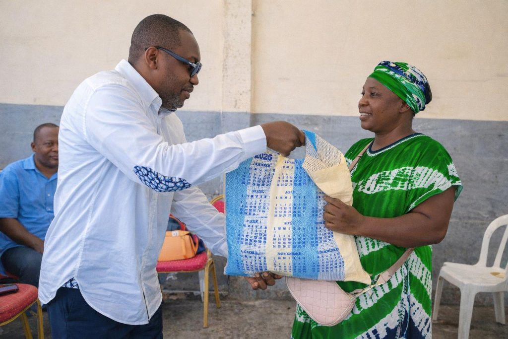 Générosité à Moungali : 400 sourires avant le Nouvel An